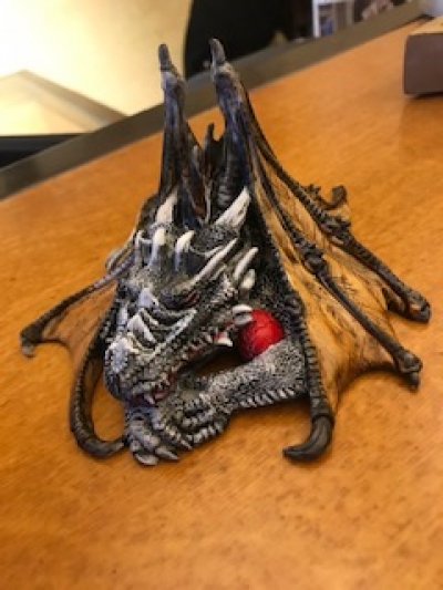 Modellino drago Fyrstan