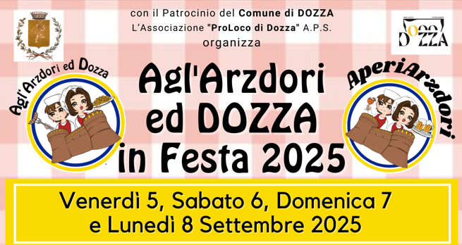 AGL'ARZDORI ED DOZZA IN FESTA 2025