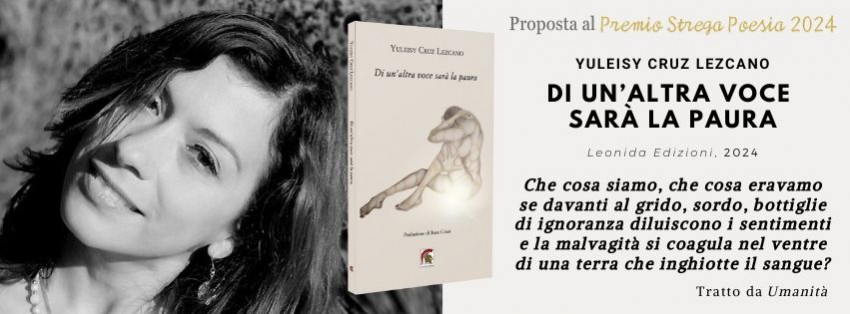 DI UN'ALTRA VOCE SARÀ LA PAURA